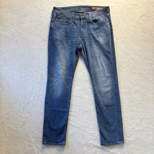 Seven7 Premium Denim Athletic Fit Jeans Mens W34 L32 Blue Wash‎
